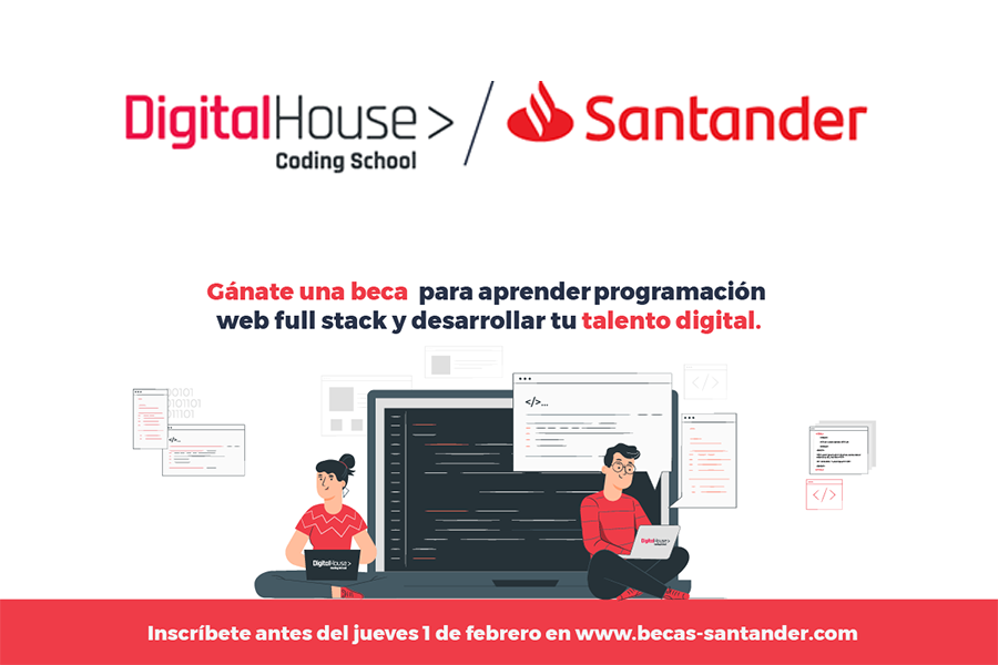 Convocatoria Santander Digital house