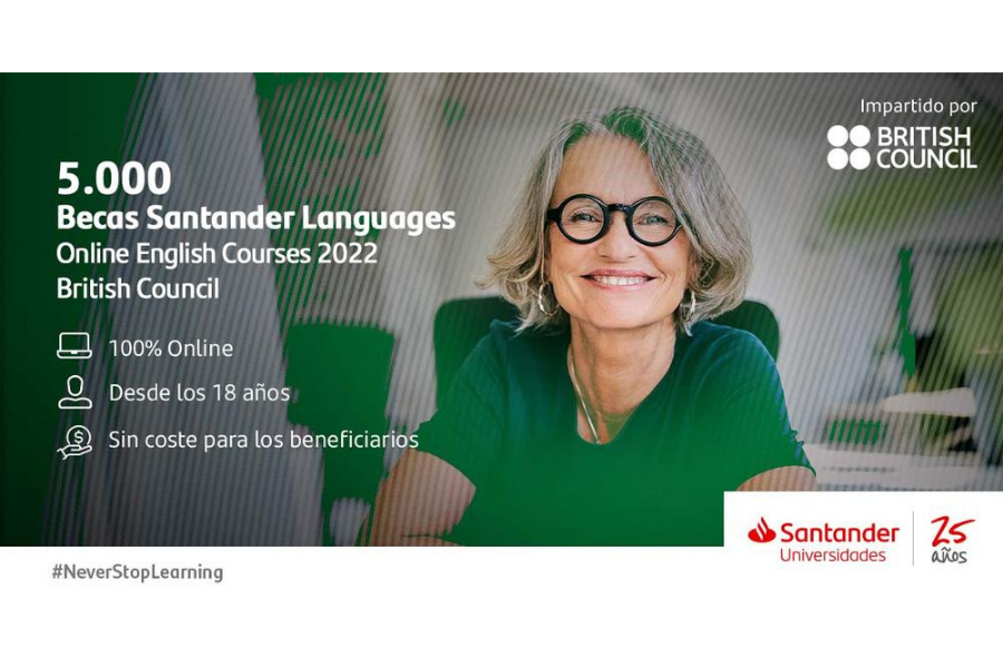Beca Santander Language | Online English Courses 2022 – British Council