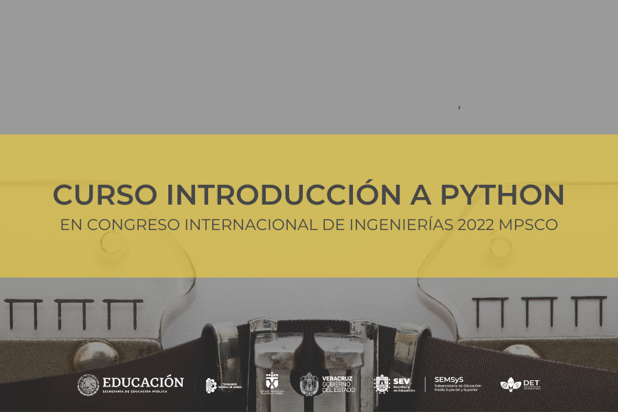 Curso "Introducción a Python" en Congreso Internacional de Ingenierías 2022